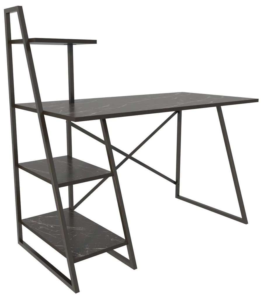 Secretária de Estudo Admira – Preto – 120x60x120 cm