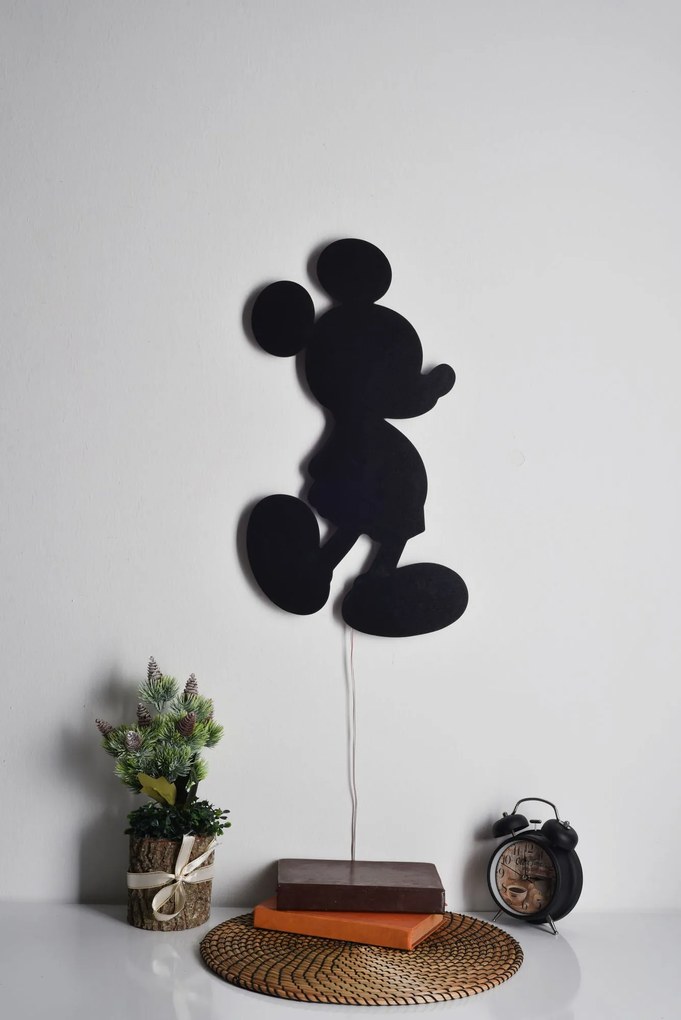 Iluminação Decorativa LED Mickey Mouse – Azul – 32 x 50 cm