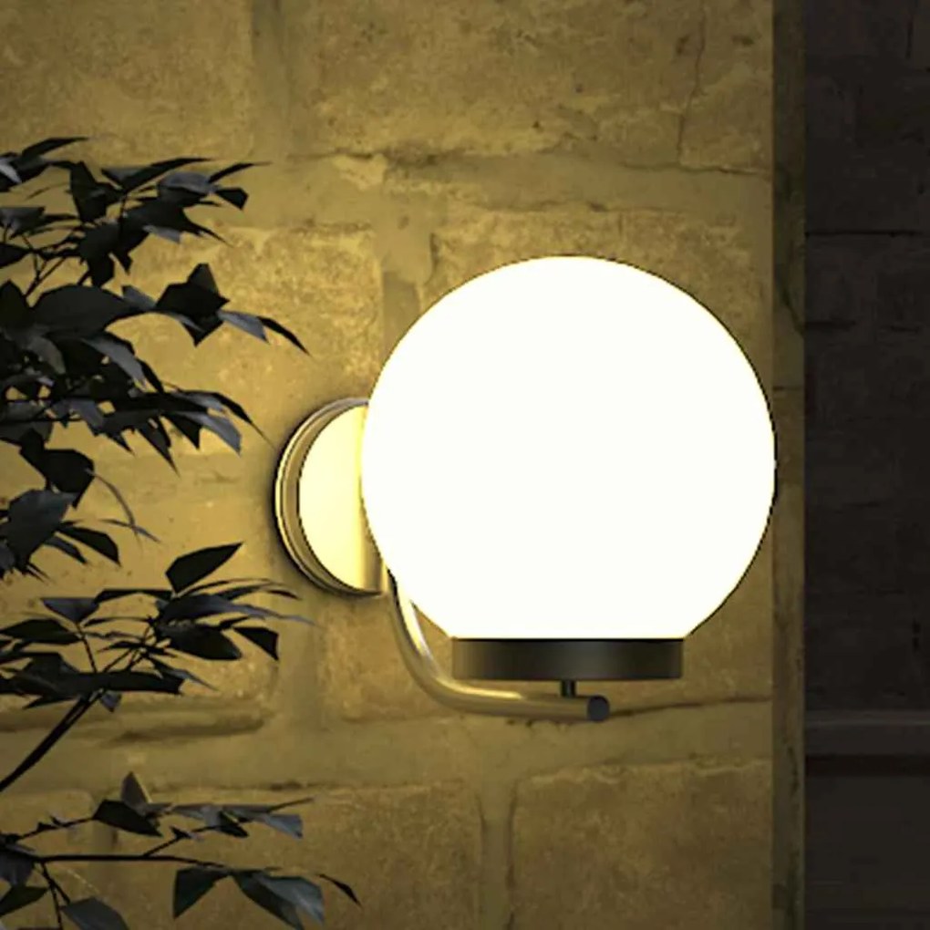 Candeeiro de parede para jardim 32 cm