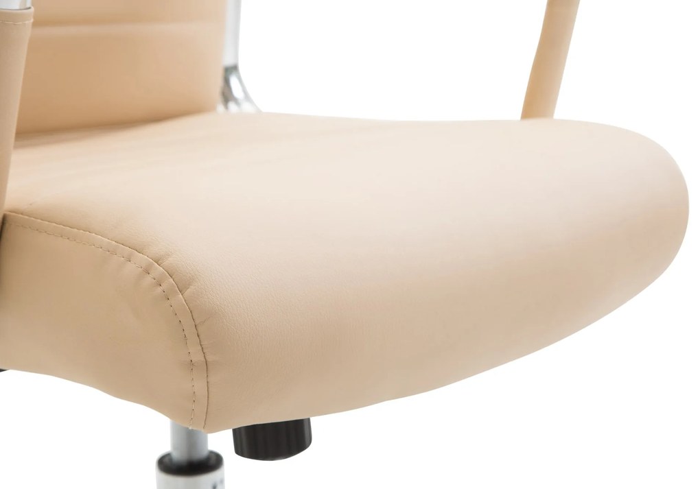Cadeira de escritório Kolumbus creme