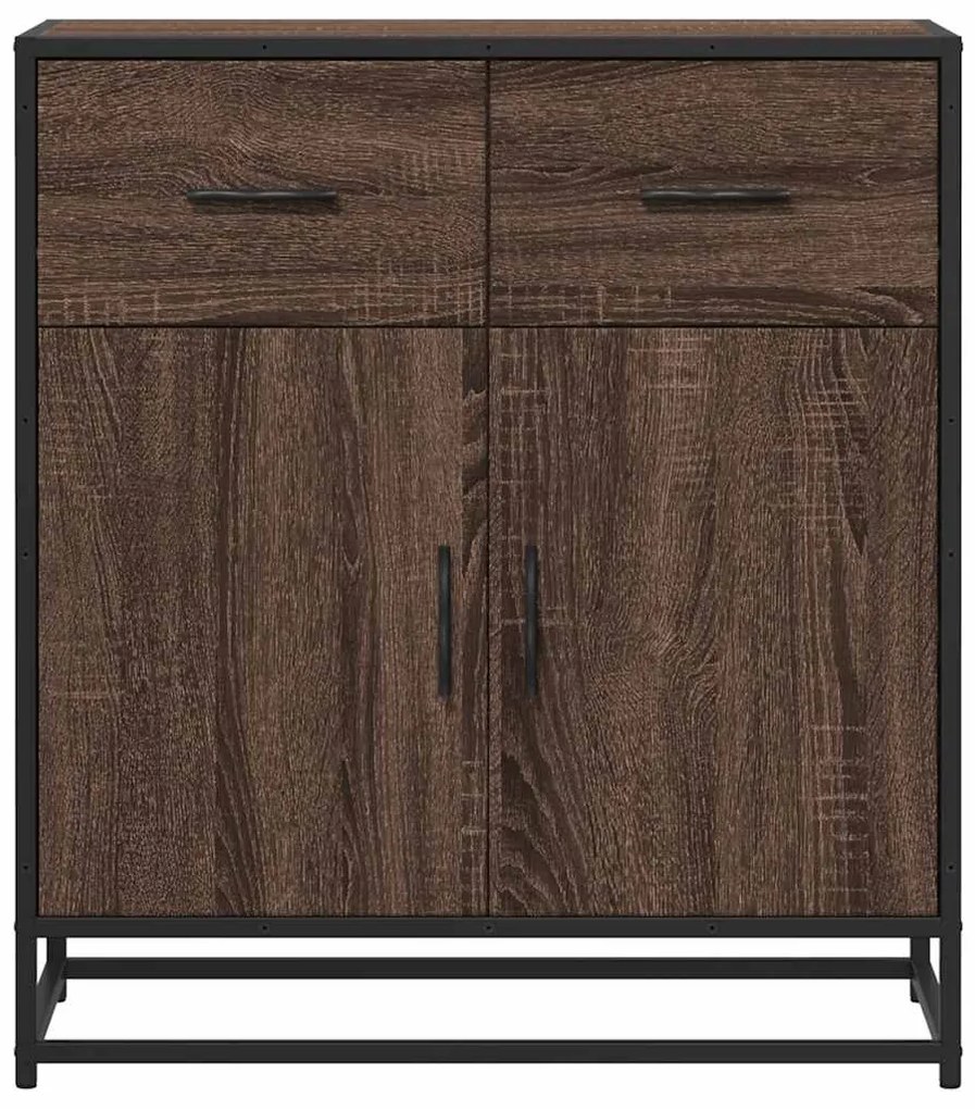 Aparador 68x35x76 cm deriv. de madeira carvalho castanho