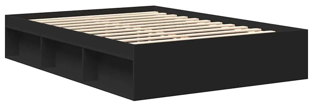 Estrutura de cama king 150x200 cm preto