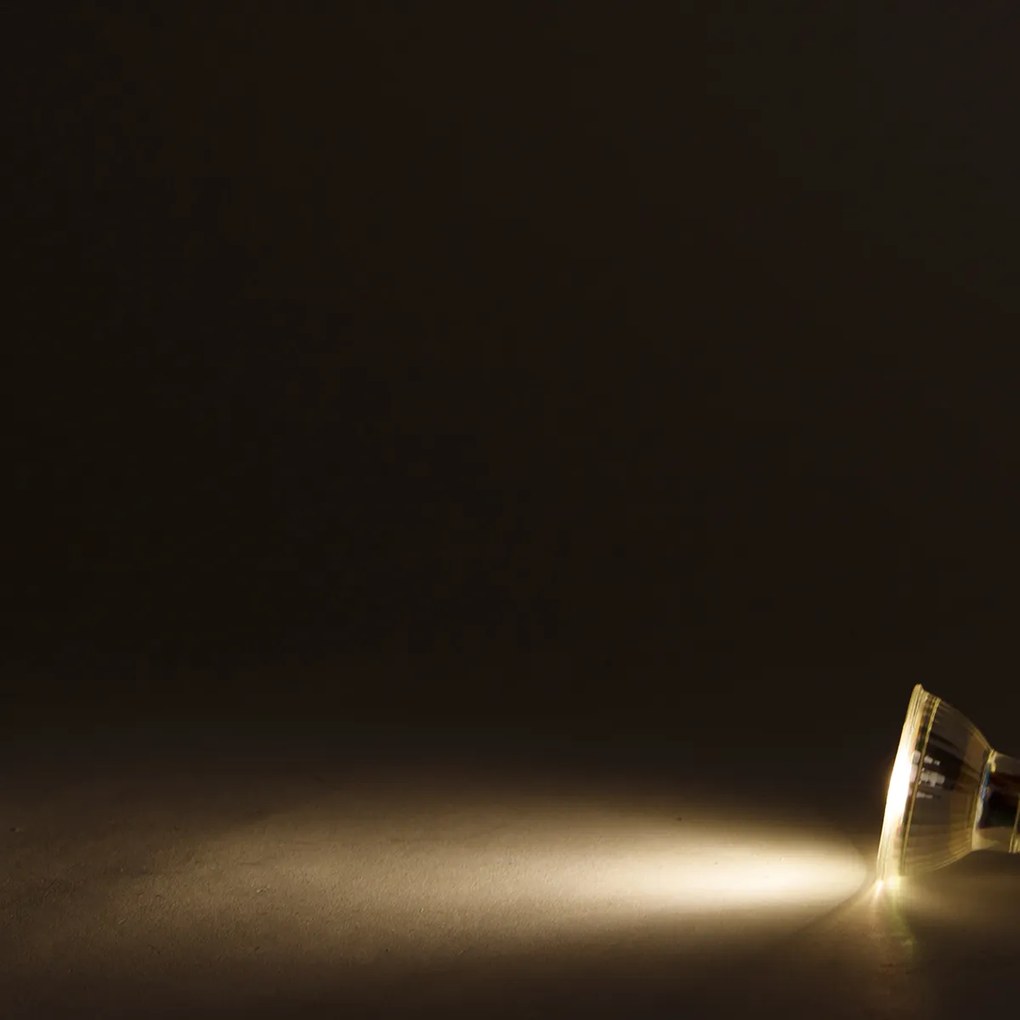 Conjunto de 5 Lâmpadas LED GU10 3W 230lm 2700K