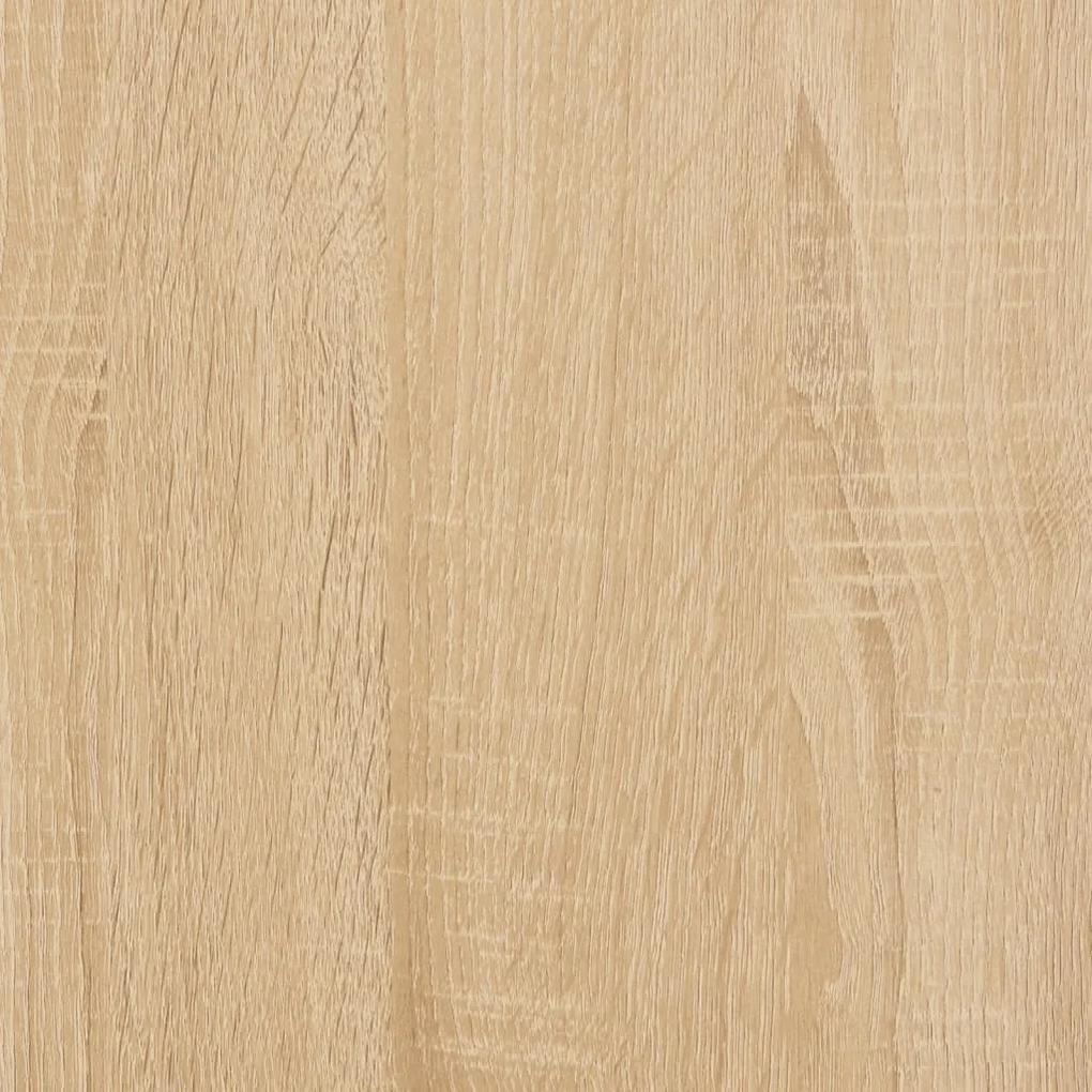 Mesa de centro 100x100x40 cm derivados madeira carvalho sonoma