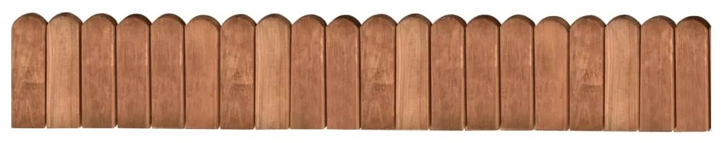 Bordadura em rolo 120 cm madeira de pinho impregnada castanho