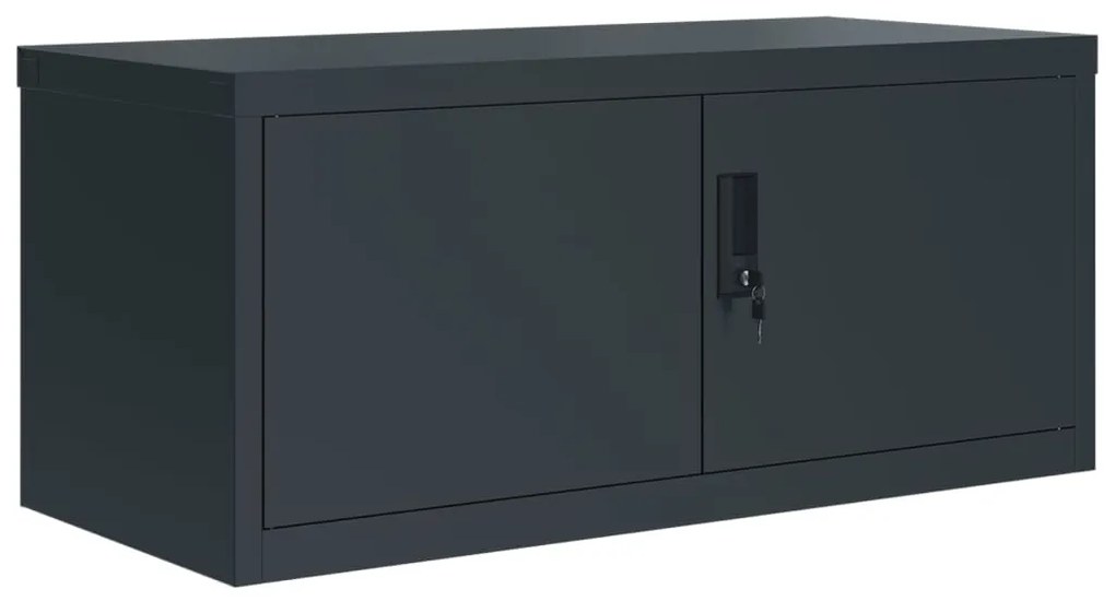 Arquivador 90x40x220 cm aço antracite
