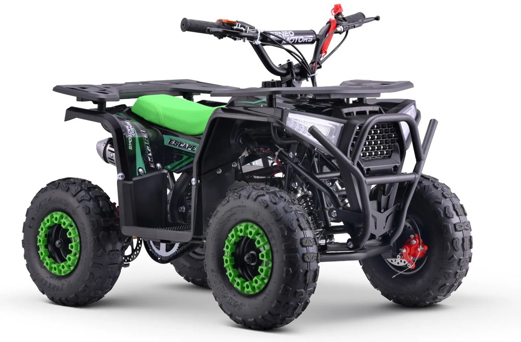 Moto 4 gasolina para Crianças Motors Quad Escape 49cc Verde