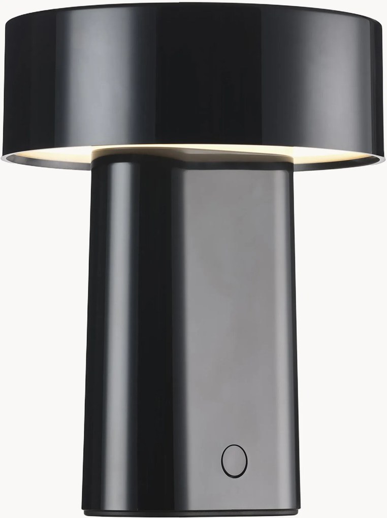 Candeeiro de mesa LED pequeno e portátil Oblong