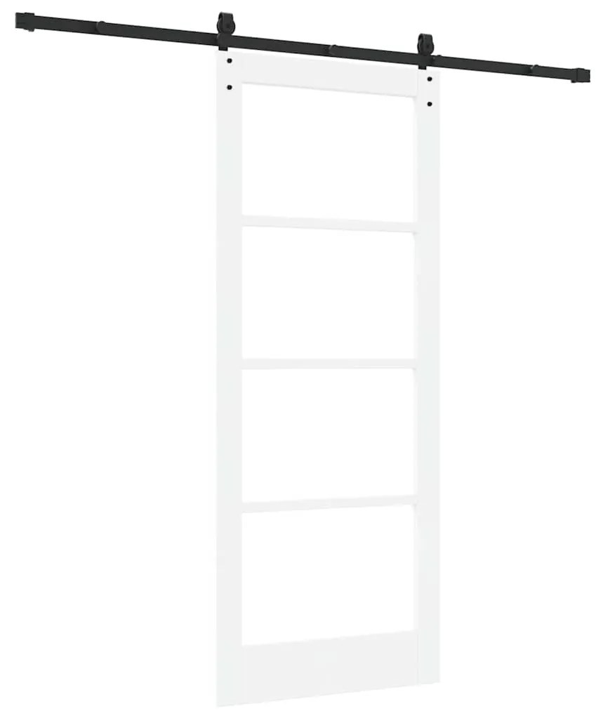 Porta Deslizante vidaXL com Conjunto de Hardware 'ORKDAL'Branca 83x202