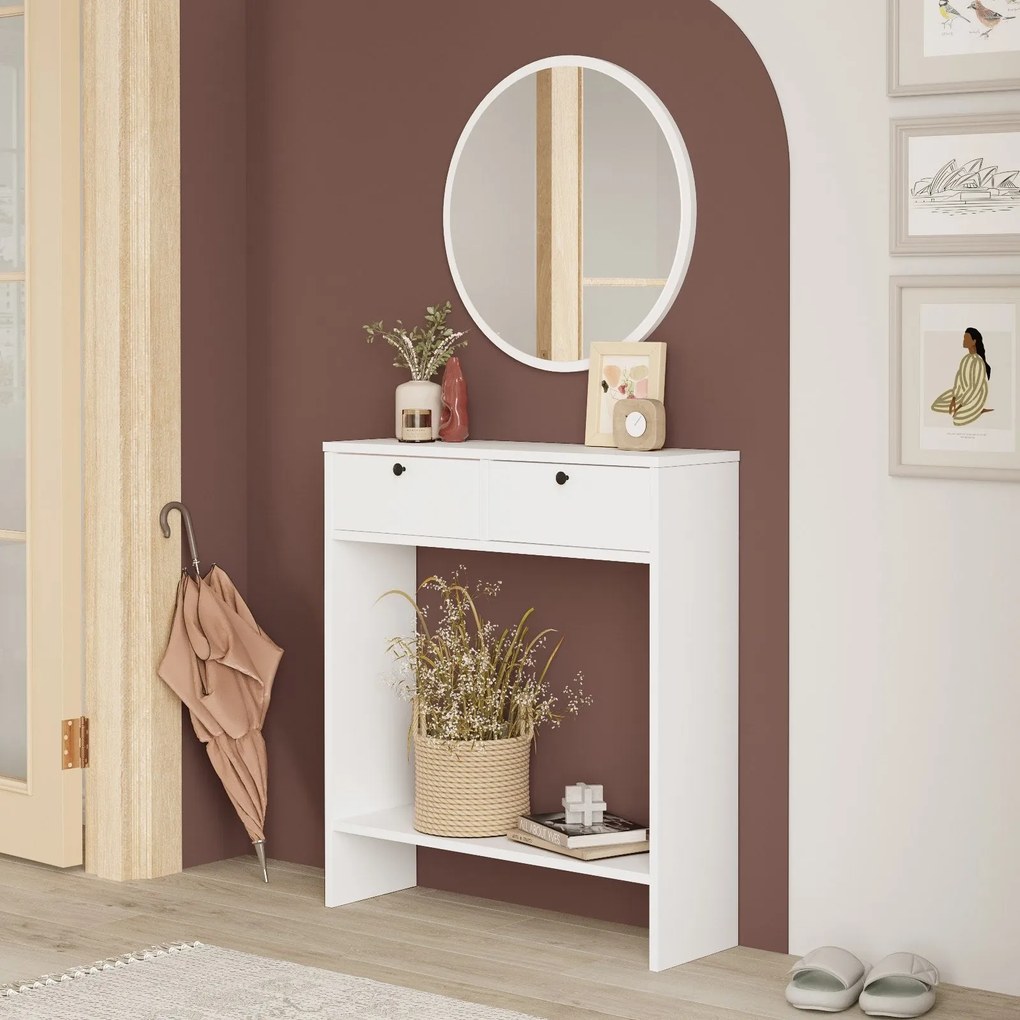 Aparador LR1 – Branco – 80,4 cm x 90 cm x 24,2 cm