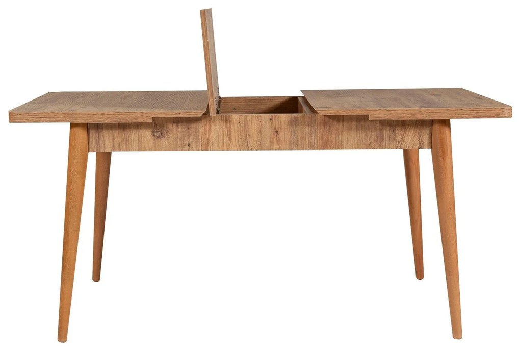 Conjunto de Mesa de Jantar Extensível e Cadeiras Vina – Pinho Atlântic