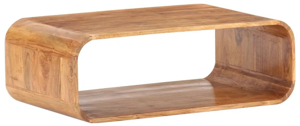 Mesa de centro 90x50x30 cm madeira de acácia maciça