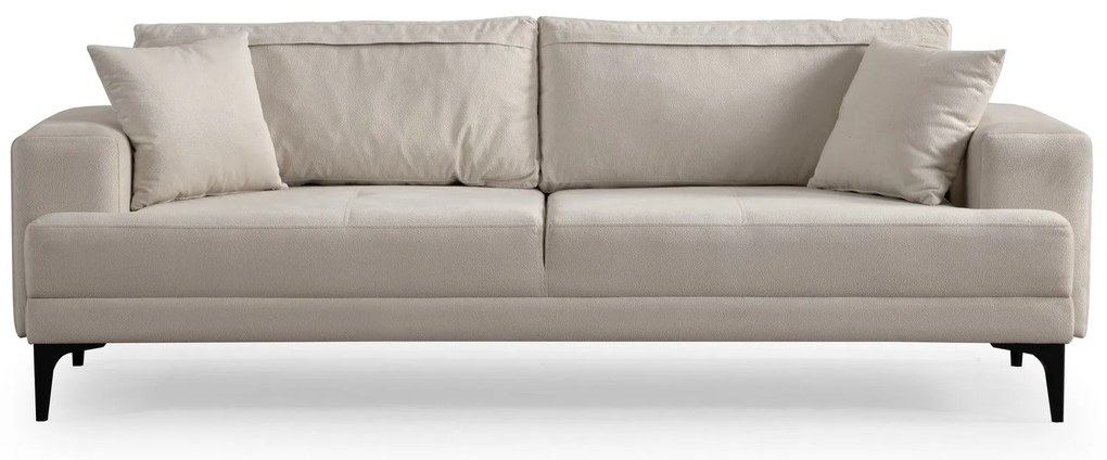 Sofá de 3 Lugares Astana – Ecru – 100x78x234 cm