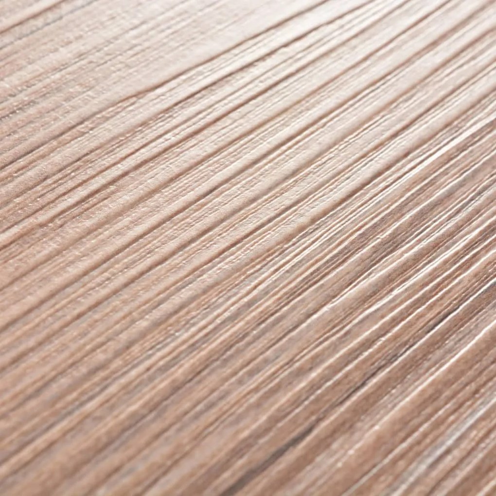 Tábuas de soalho PVC auto-adesivo 5,02 m² 2mm castanho carvalho