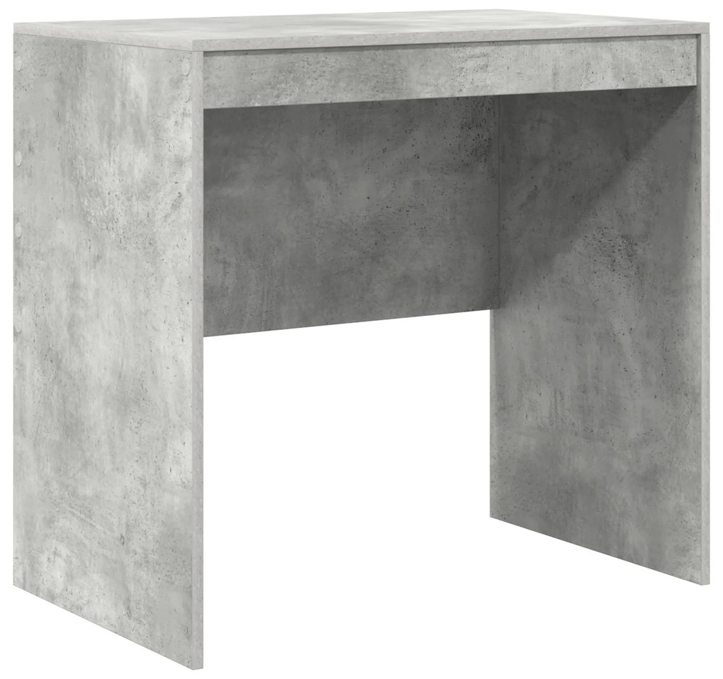 Mesa Betão Cinza 80x50x76 cm Madeira engenheirada