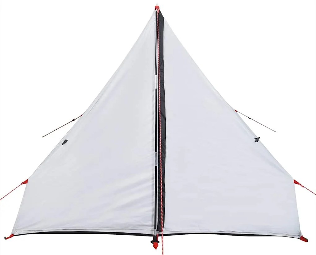 Tenda campismo estrutura A 2 pessoas opaca impermeável branco