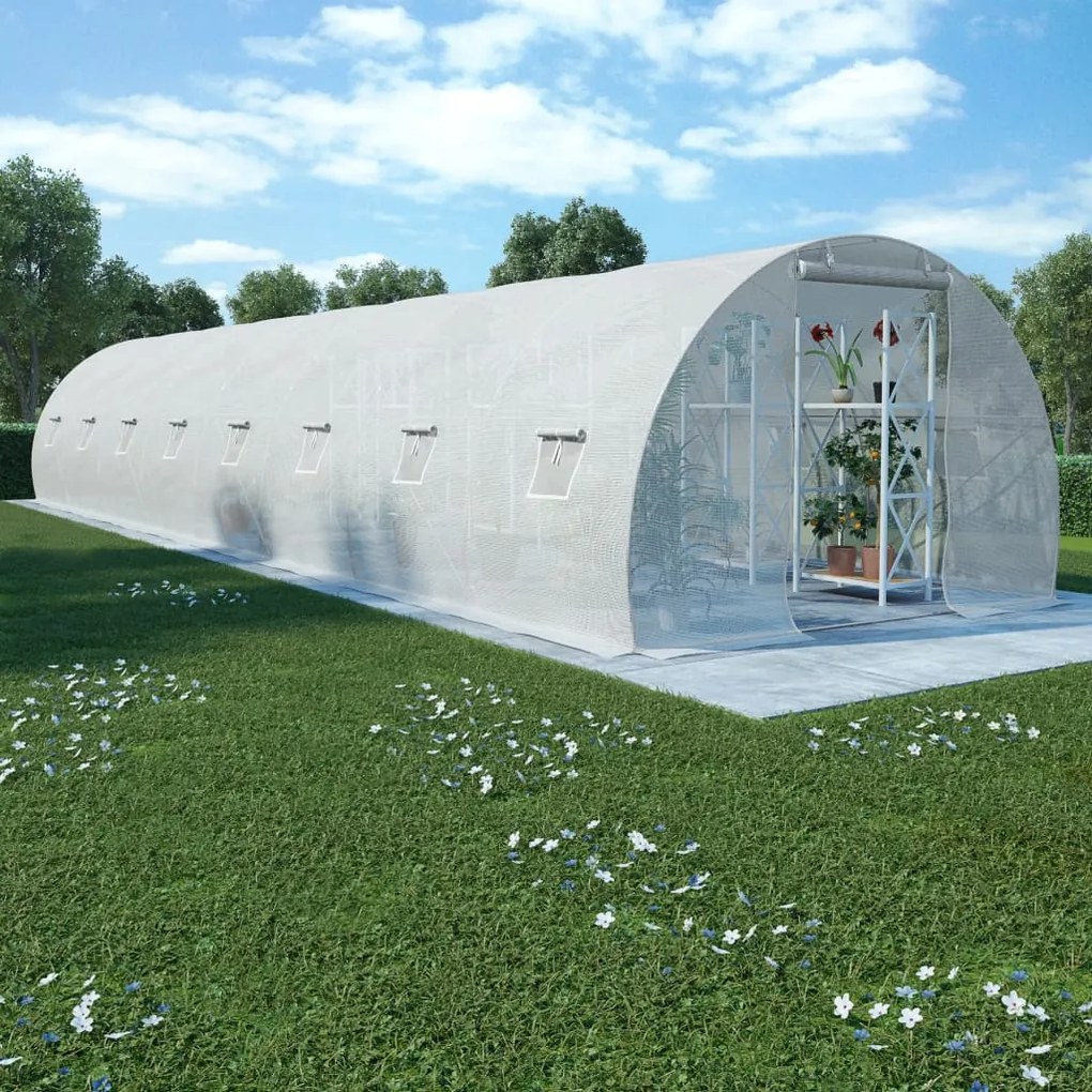 Estufa GreenHouse - 36m² - 1200x300x200 cm