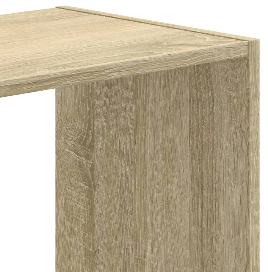 Estante 102x32x102 cm derivados de madeira carvalho sonoma
