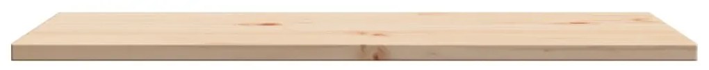 Tampos de mesa retangulares 2 pcs 70x35x1,7 cm pinho maciço