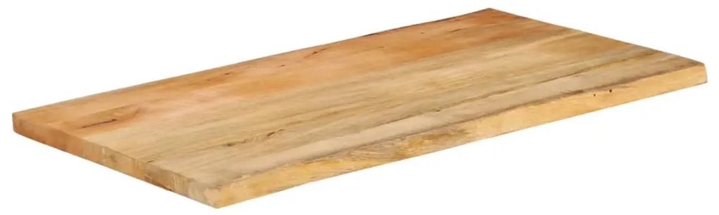 Tampo de mesa c/ borda viva 110x60x2,5 cm mangueira maciça
