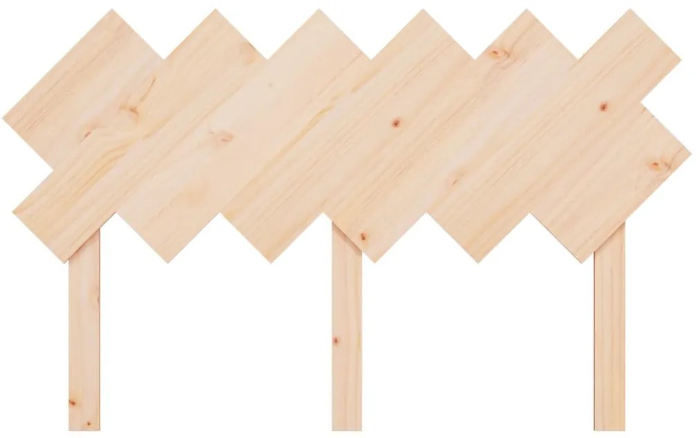 Cabeceira de cama 132x3x81 cm pinho maciço