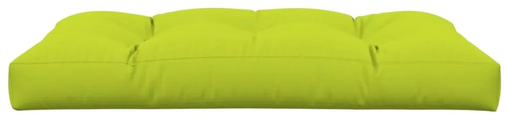 Almofadão p/ móveis paletes 120x80x12cm tecido verde brilhante
