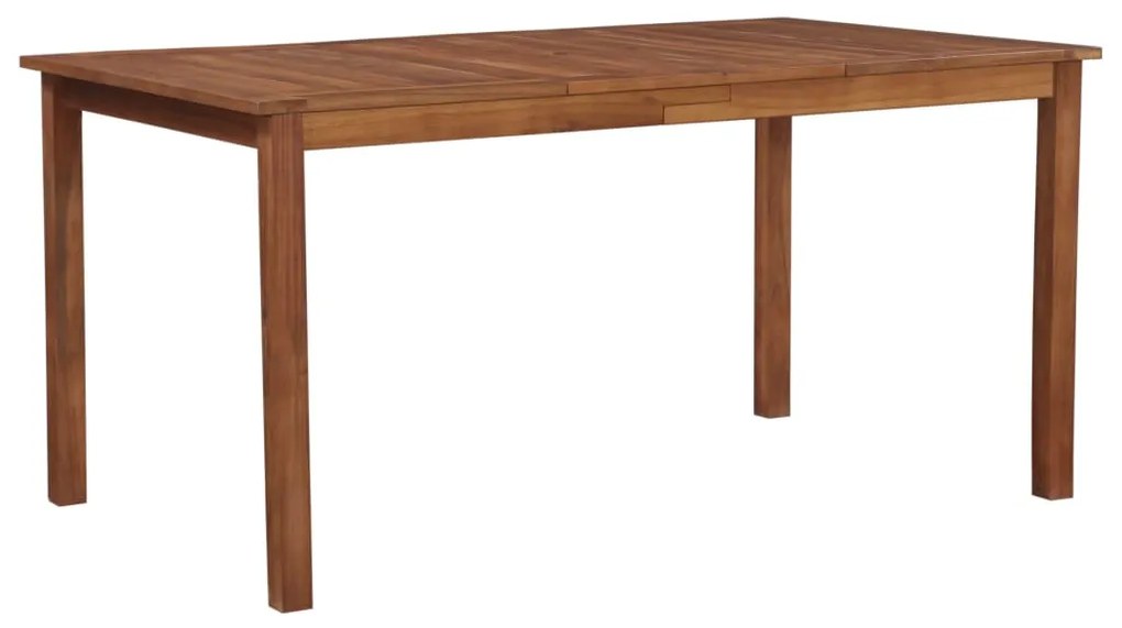 44105 vidaXL Mesa de jardim 150x90x74 cm madeira de acácia maciça