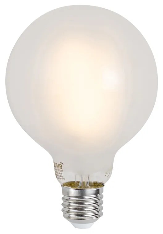 Lâmpada LED regulável E27 G95 Fumaça 7W 806 lm 2700-6500K