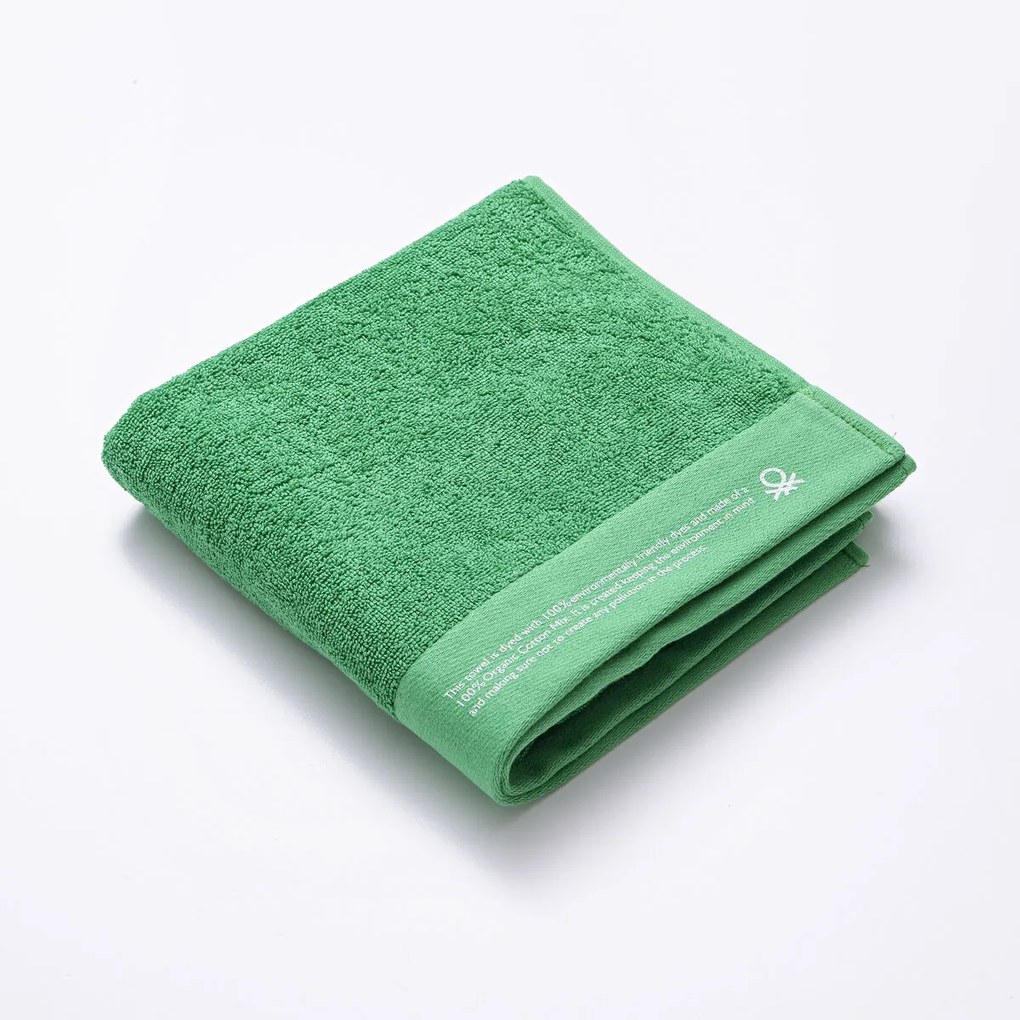 Toalha de banho Benetton ORGÁNIC BE Verde 50 x 90 cm