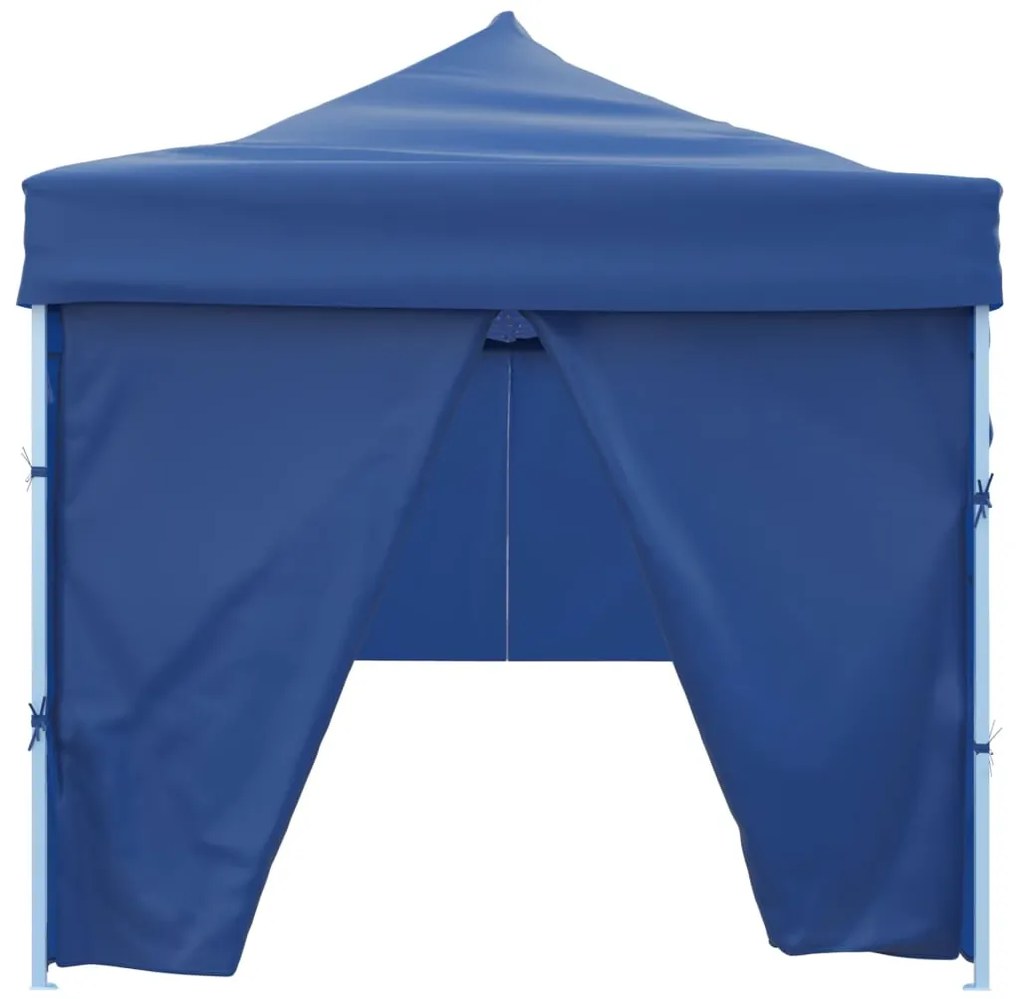 Tenda para festas pop-up dobrável c/ 8 paredes 3x9 m azul