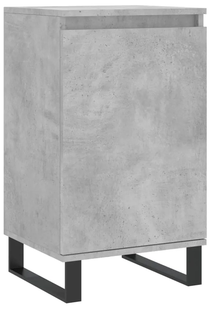 Aparadores 2 pcs 40x35x70 cm derivados de madeira cinza cimento