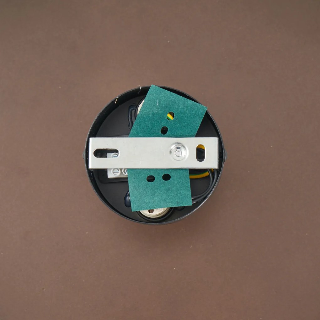 Candeeiro de parede de design bronze orgânico 32cm 2-luzes - Pulley