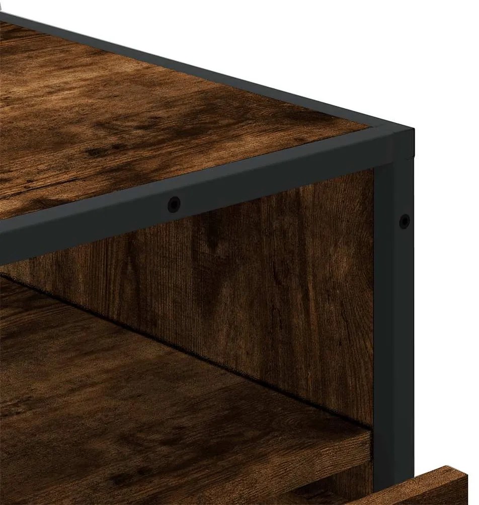 Cómoda com 1 Prateleira Aberta e 4 Gavetas - 70x41x83,5 cm - Derivados