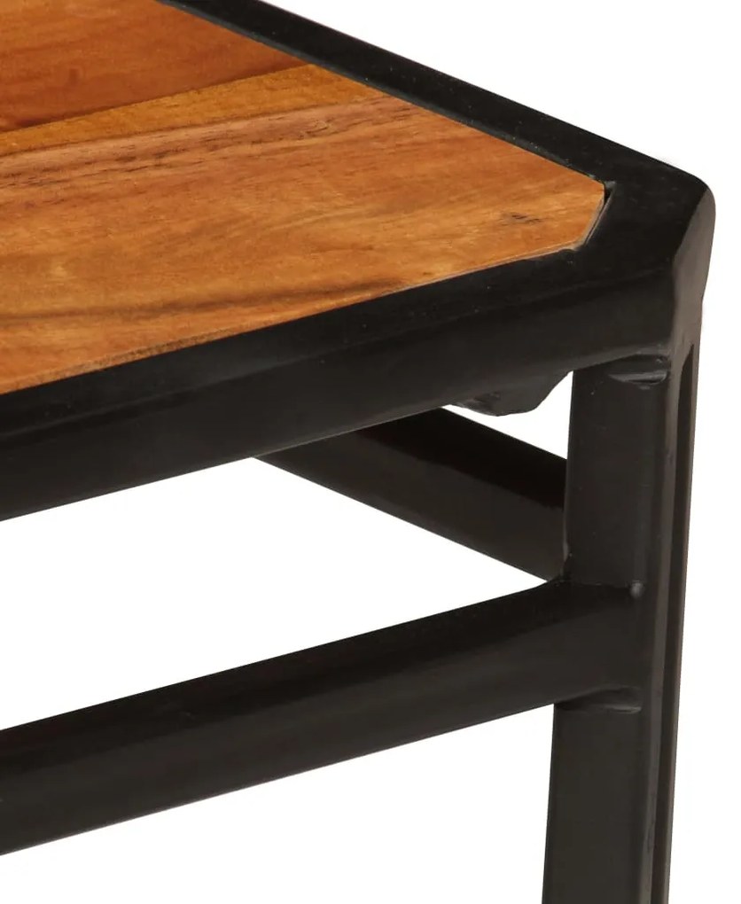 Cadeiras de jantar 2 pcs madeira de acácia maciça