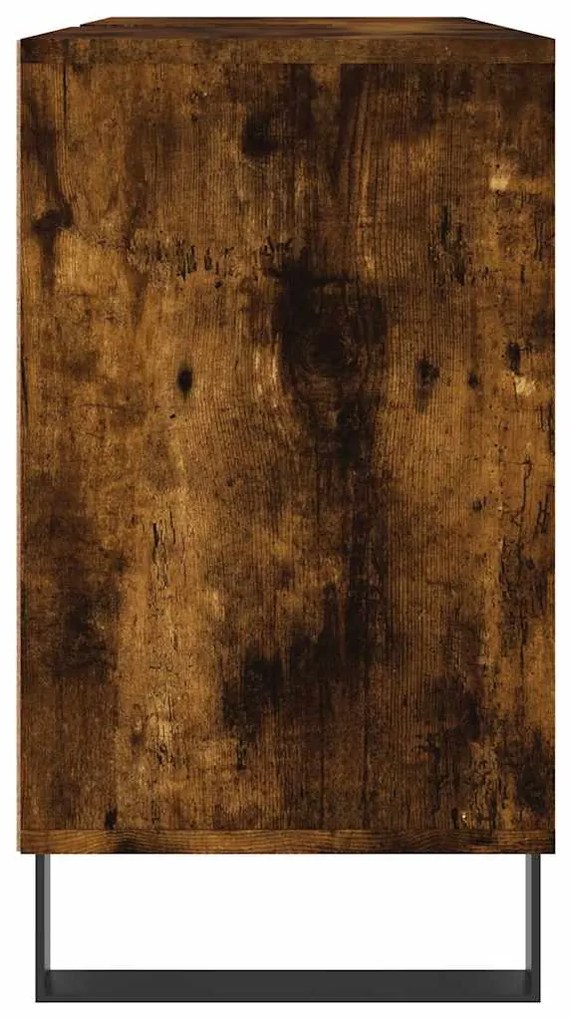 Armário casa de banho 80x33x60 cm deriv.madeira carvalho fumado