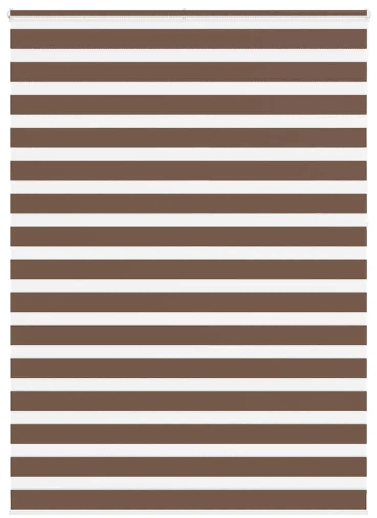 vidaXL Cortina de zebra 160x230 cm largura do tecido 155,9cm poliéster
