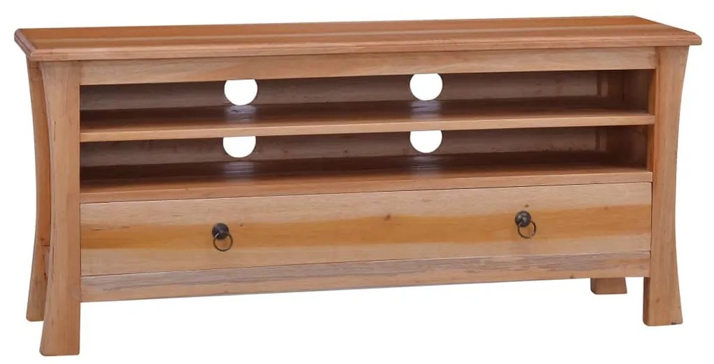 vidaXL Móvel de TV 100x30x45 cm madeira de mogno maciça