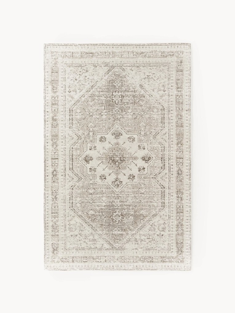 Tapete artesanal em chenille Mahdi