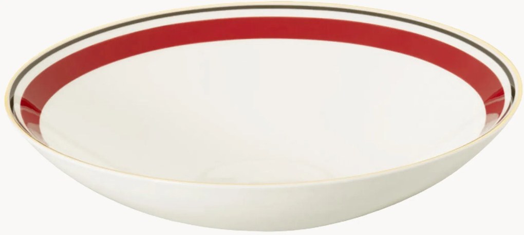 Taças em porcelana fine bone china Capri, conjunto de 6