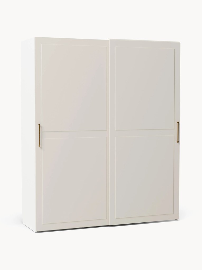 Roupeiro modular com portas de correr Charlotte, L 200 cm, vários tamanhos