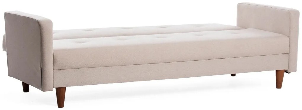 Sofá-Cama 3 Lugares Hiko – Creme – 200 cm