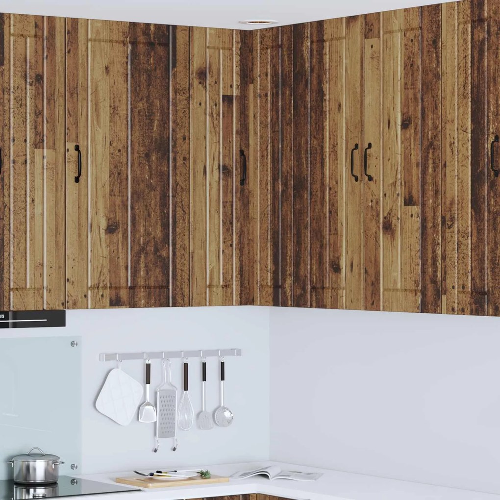 vidaXL Armário de Cozinha Madeira antiga 57 x 57 x 100 cm