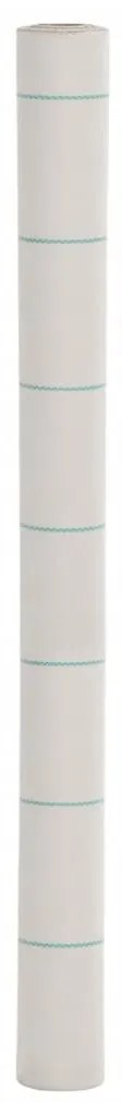 vidaXL Tela para ervas daninhas 1,5x200 m PP branco