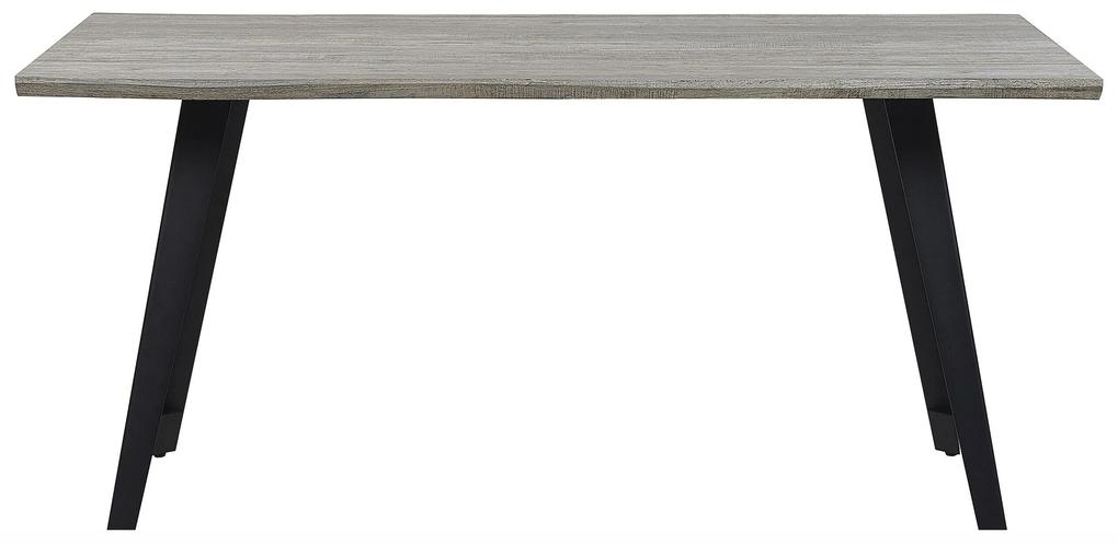 Mesa de jantar em castanho e cinzento 160 x 90 cm WITNEY Beliani