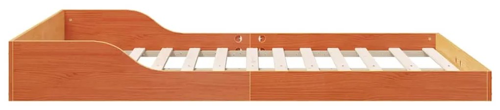 Estrutura da Cama Castanho-mel 140 x 190 cm