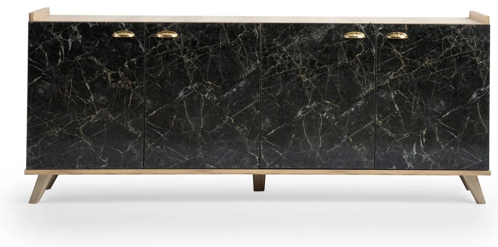 Console Sumer – Carvalho Mármore – 180x77,8x41 cm