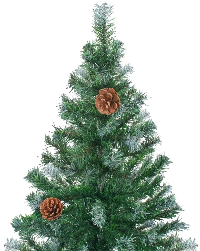 Árvore de Natal artificial com pinhas 180 cm