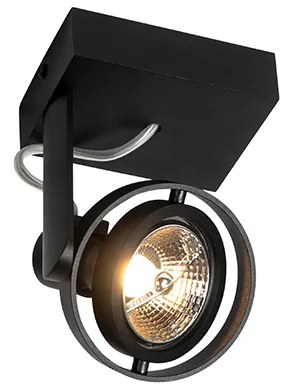 Foco moderno preto - Master 70 Moderno