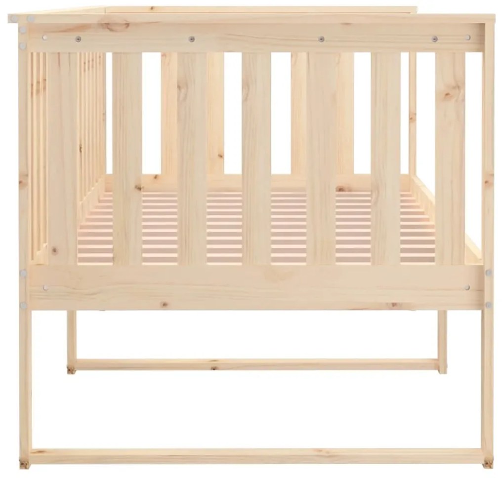 Cama de dia sem colchão 100x200 cm pinho de madeira maciça