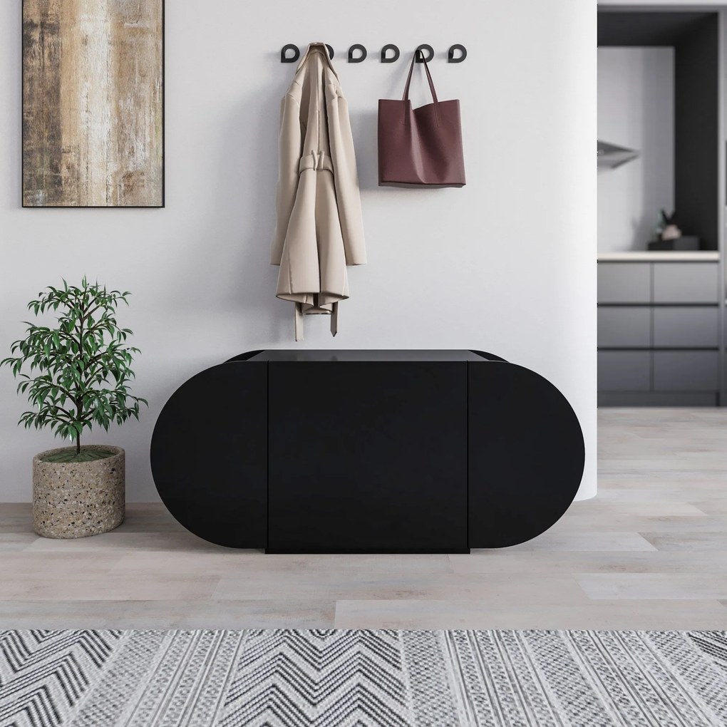 Hall Stand Berlin BA – Nogueira – 120x200x35 cm